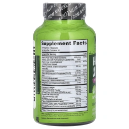 Naturelo, Волосы, кожа и ногти 60 капсул