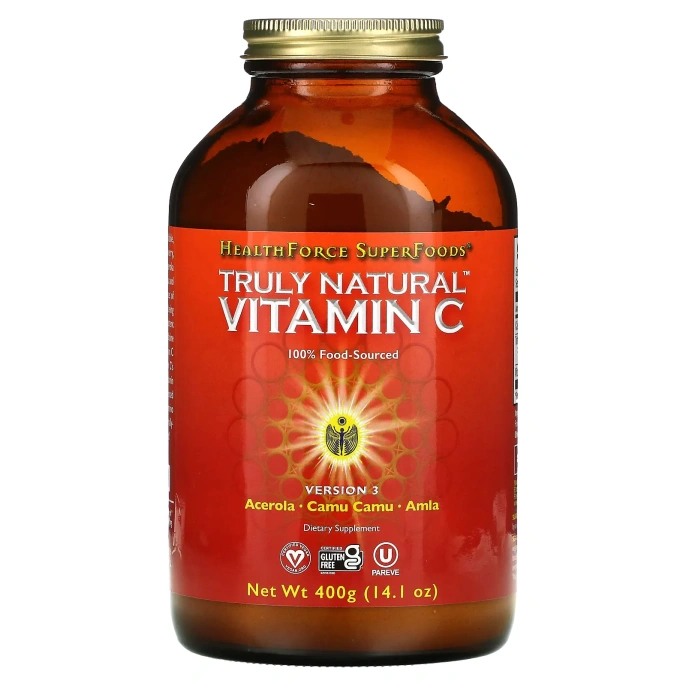 HealthForce Superfoods, По-настоящему натуральный витамин C, 270 г