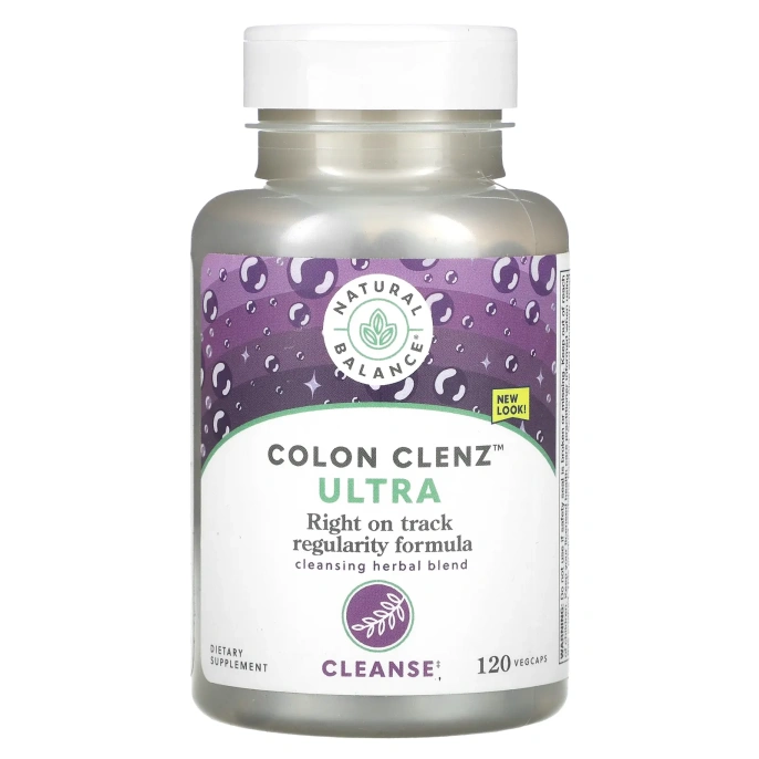 Natural Balance, Ultra Clenz тостой кишки 120 вег капсул