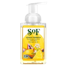 South of France, Средство-пенка для мытья рук, лимон и вербена, 8 fl oz (236 мл)