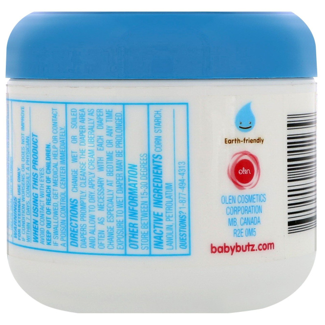 Olen Cosmetics, Крем Baby Butz, 100% натуральный, 4 унции