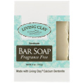 Living Clay, Handmade Bar Soap, Fragrance Free, 4 oz (114 g)
