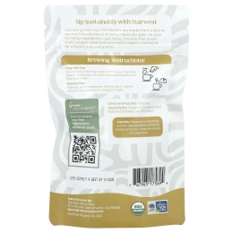 Starwest Botanicals, Органический чай из корня одуванчика, 20 чайных пакетиков, 40 г (1,4 унции)