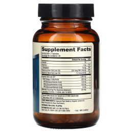 Dr. Mercola, жир печени дикой аляскинской трески, 1300 мг, 60 капсул (650 мг в 1 капсуле)