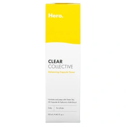 Hero Cosmetics, Clear Collective, балансирующий тоник с капсулами, 130 мл (4,40 жидк. унции)