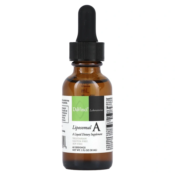 DaVinci Laboratories of Vermont, Liposomal A, 30 мл (1 жидк. унц.)