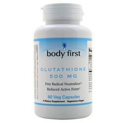 Body First, Глутатион 60 вегетарианских капсул