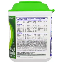 Similac, Улучшенная органическая молочная смесь с железом в порошке, 0-12 месяцев,658 г