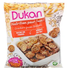 Dukan Diet, Крендельки из овсяных отрубей, 3,5 унции (100 г)