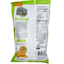 Lundberg, Рисовые чипсы, Фиеста лайм, 6 унций (170 г)