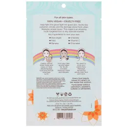 Pacifica, Против загрязнений, маска для лица с синими морскими водорослями для защиты кожи в городе, 1 маска, 0,67 ж. унц. (20 мл)