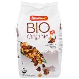Familia, Bio Organic, Швейцарская Гранола, Шоколад и Амарант, 13 унций (369 г)