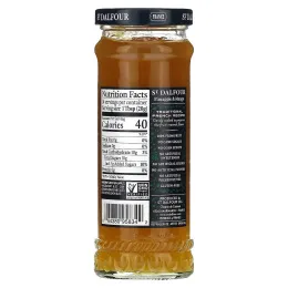St. Dalfour, Deluxe, джем из ананаса и манго, 284 г (10 унций)