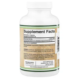 Double Wood Supplements, ирландский морской мох, 1200 мг, 180 капсул