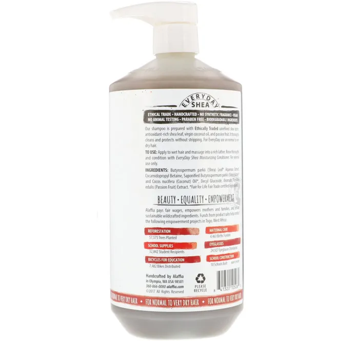 Everyday Shea, Shampoo, Passion Fruit, 32 fl oz (950 ml)