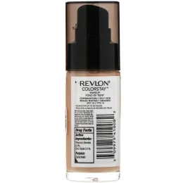 Revlon, Тональная основа Colorstay Makeup для комбинированной и жирной кожи, золотистый бежевый 300, 30 мл