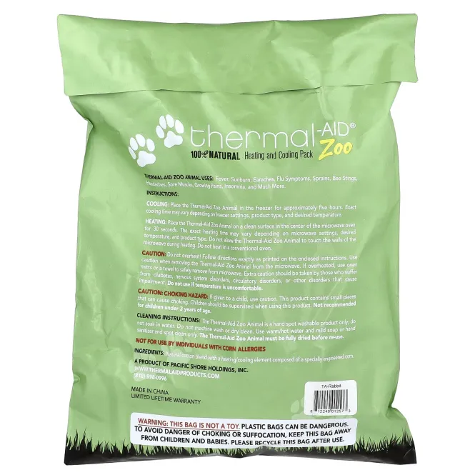 Thermal Aid, согревающая и охлаждающая маска, Zoo Rabbit, Baxter, 1 шт.