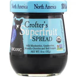 Crofter's Organic, Organic, Superfruit Spread, джем из супер-фруктов, Северная Америка, 11 унций (312 г)