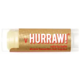 Hurraw! Balm, Бальзам для губ Vata, миндаль, кардамон, роза, 0,15 унций (4,3 г)