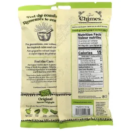 Chimes, имбирные жевательные конфеты, оригинальный вкус, 141,8 г (5 унций)