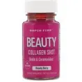 RAPIDFIRE, Beauty Collagen Shot, Biotin & Ceramosides, коллагеновый напиток для сохранения красоты, ягода, 6 г, 50 мл (1,7 унции)