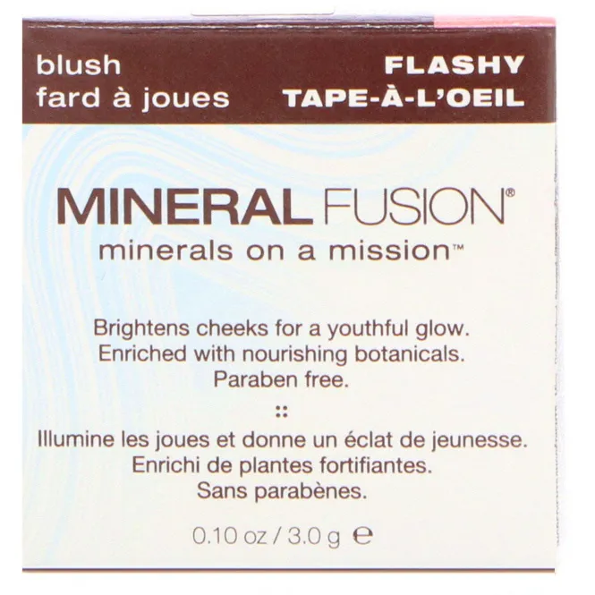 Mineral Fusion, Румяна, Flashy, 0,10 унций (3,0 г)