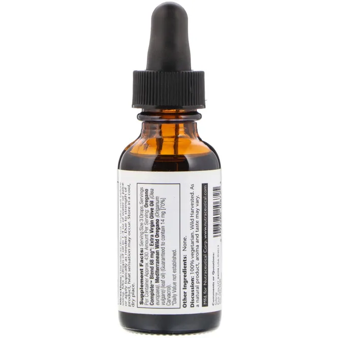 Solaray, Oregano Complete , 1 fl oz (30 ml)