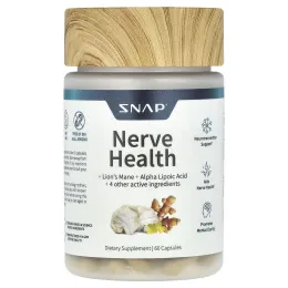 Snap Supplements, Здоровье нервов`` 60 капсул