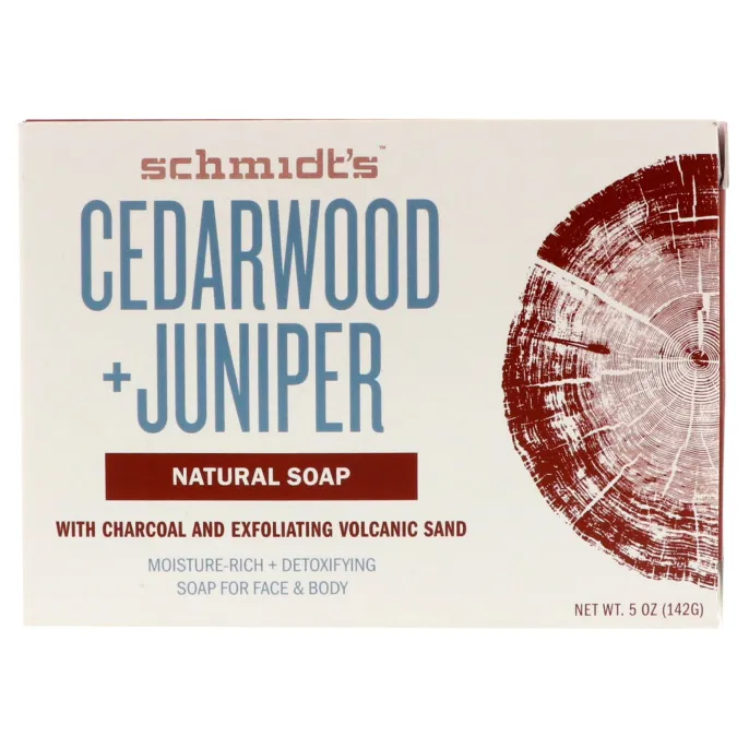 Schmidt's, Natural Soap, Cedarwood + Juniper, 5 oz (142 g)