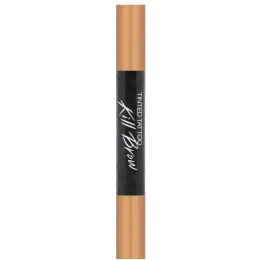 Clio, Средство для бровей Kill Brow для придания эффекта татуажа, 2 Светло-коричневый, 0,25 унций (7,3 г)
