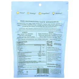 Plant People, WonderFocus®, жевательные мармеладки с грибами, сочный цитрус, 60 жевательных таблеток