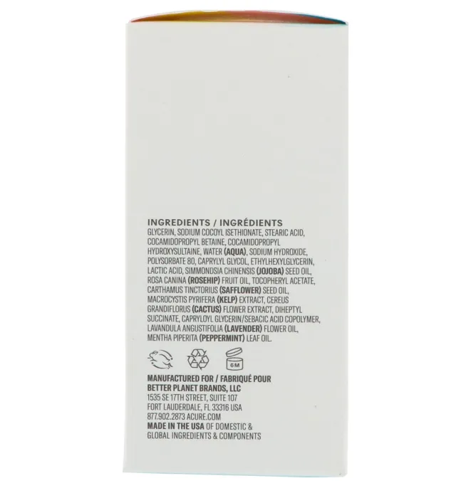 Acure, Incredibly Clear Очищающий стик, 2 унц. (57 г)