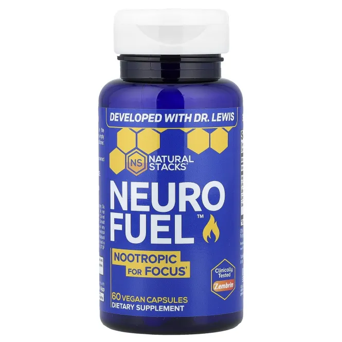 Natural Stacks, Neuro Fuel™, 60 веганских капсул