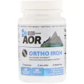 Advanced Orthomolecular Research AOR, Ортомолекулярное железо, 60 вегетарианских капсул