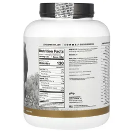 Levels, Порошок из сывороточного протеина травяного откорма, двойной шоколад, 2,27 кг (5 фунтов)