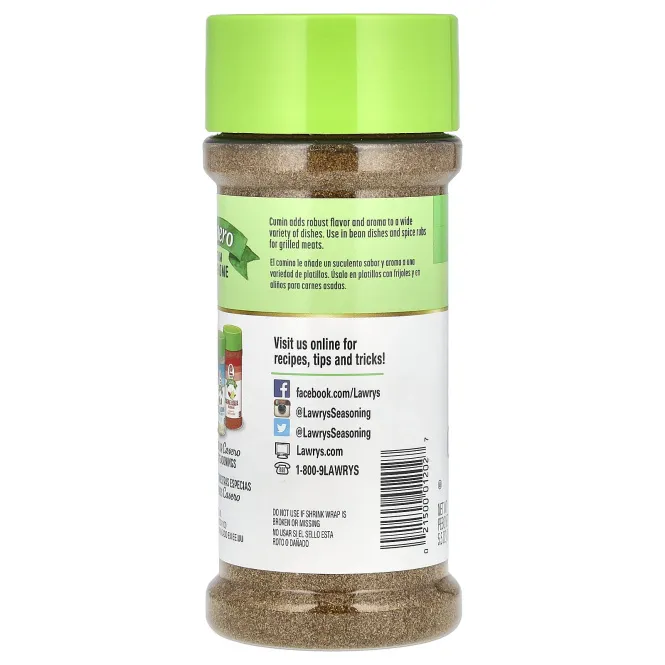 Lawry's, Casero, молотый тмин, 155 г (5,5 унции)