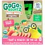 GoGo SqueeZ, Органические фрукты и овощи, персик на велосипеде, 4 пакетика по 3,2 унц. (90 г)