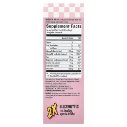 Legendairy Milk, She's Thirsty®, смесь электролитов с кокосовой водой, со вкусом клубничного лимонада (коробка), 18 стиков по 8,4 г (0,3 унции)