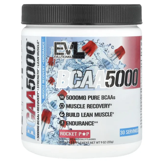 EVLution Nutrition, BCAA5000®, Rocket Pop, 255 г (9 унций)