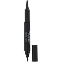 Laura Geller, Жидкая подводка Line-N-Define, Dual Dimensional Eyeliner, оттенок черный, 2 мл