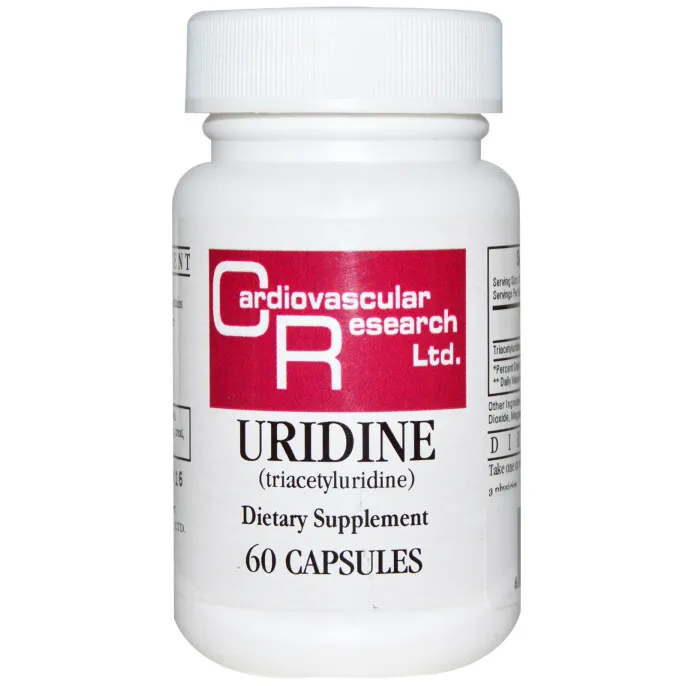 Cardiovascular Research Ltd., Уридин, 60 капсул