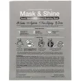 SFGlow, Mask & Shine, Black Diamond Charcoal Modeling Mask, 4 Piece Kit