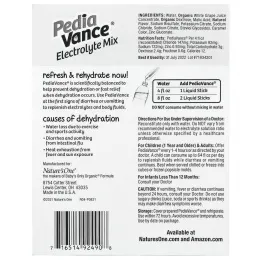 Nature's One, PediaVance, Смесь электролитов, активное яблоко, 10 жидких палочек по 0,34 жидкой унции (10 мл) каждая