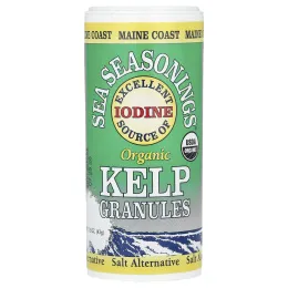 Maine Coast Sea Vegetables, Organic, морские приправы, морские водоросли в гранулах, 1,5 унции (43 г)