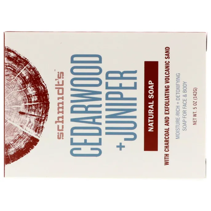 Schmidt's, Natural Soap, Cedarwood + Juniper, 5 oz (142 g)