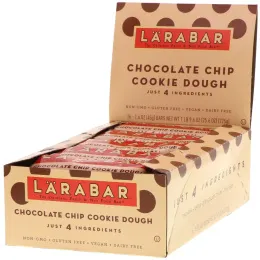 Larabar, Батончики с шоколадной крошкой  Cookie Dough, 16 батончиков, 1.6 унций (45 г) каждый