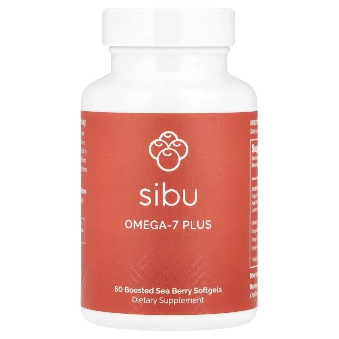 Sibu Beauty, Омега-7 плюс, 60 мягких таблеток