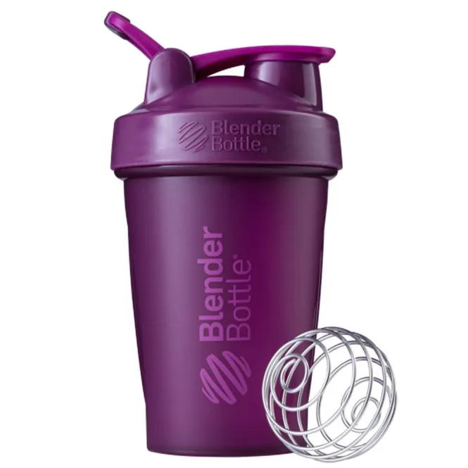Blender Bottle, Блендерная бутылка, классическая с петлей, сливовая, 20 унций