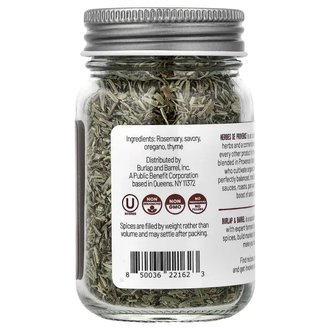 Burlap & Barrel, прованские травы, 22 г (0,8 унции)