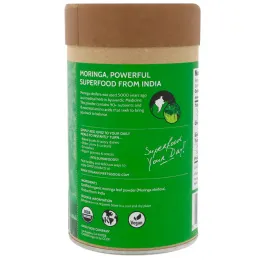 OMG! Organic Meets Good, Органический продукт, Лист моринги в порошке, 7 унц. (198 г)